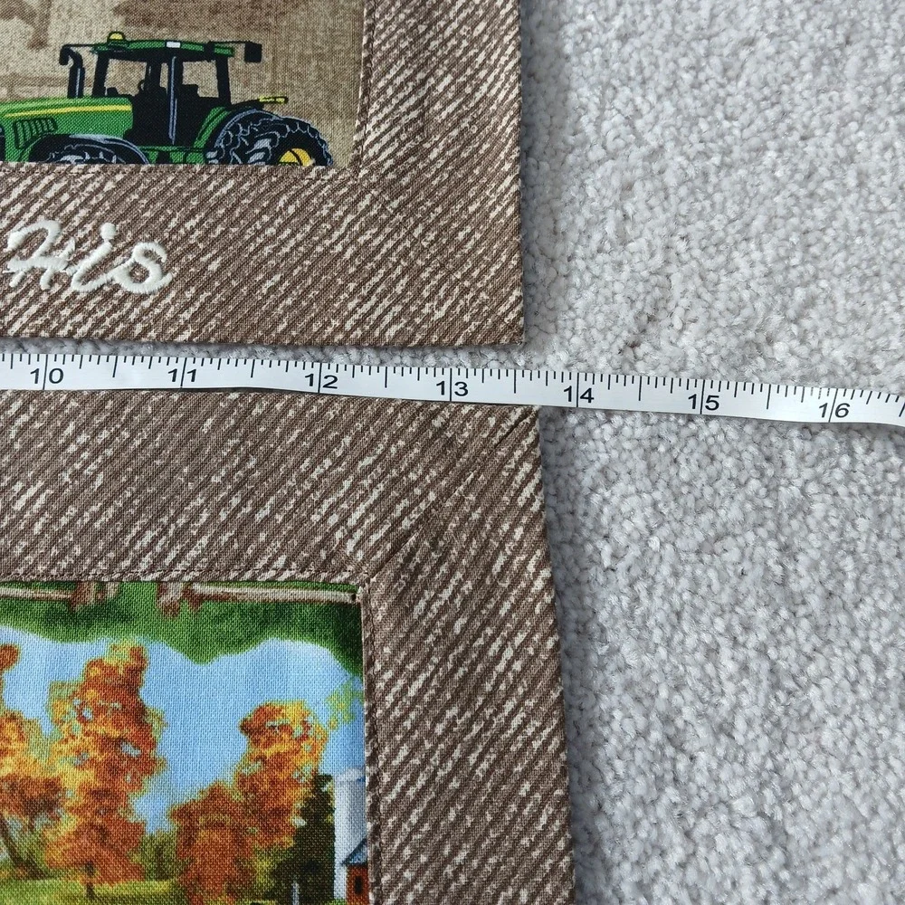 John Deere Placemats set of 2 Handmade His & Hers Tractor Farm